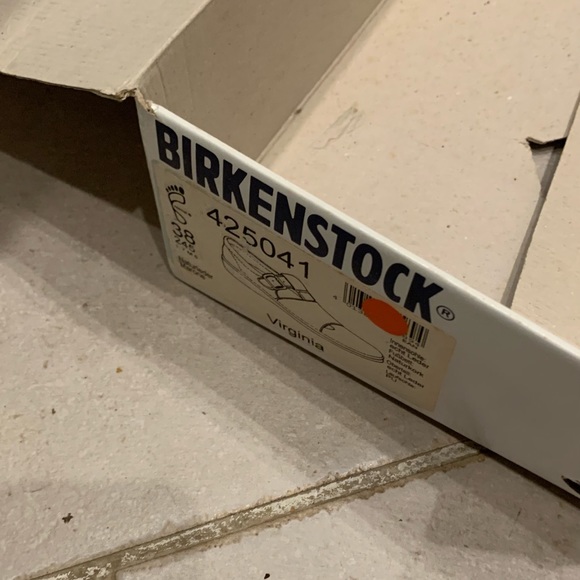Birkenstock Vintage Virginia Shoes Size 38 Not Worn with Box from Baumhaus - Picture 5 of 6